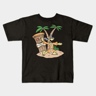 Hong Kong Phooey and Tiki Kids T-Shirt